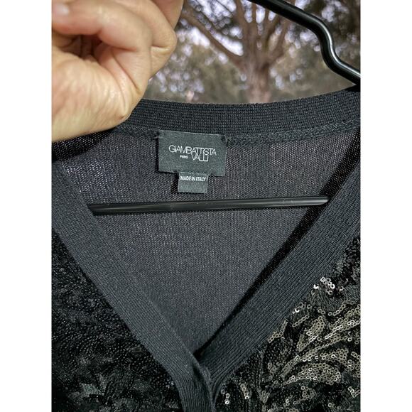 NWT Giambattista Valli Sequin-Embellished Cardigan Sz 38 (Small) - Picture 6 of 8